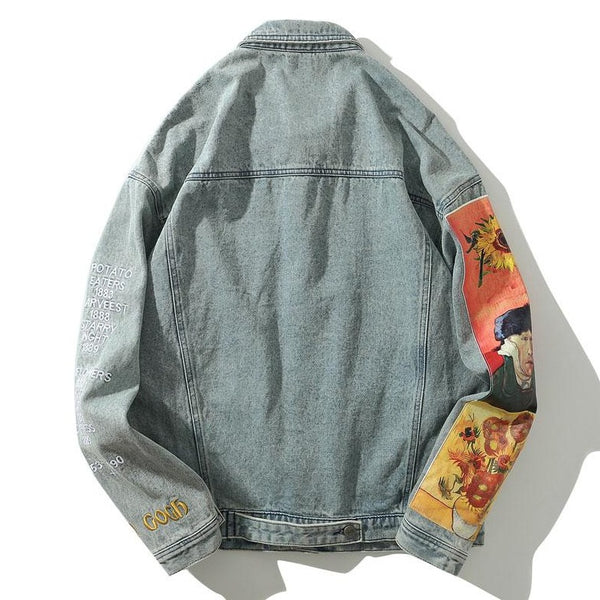 Painting Embroidery Denim Jackets