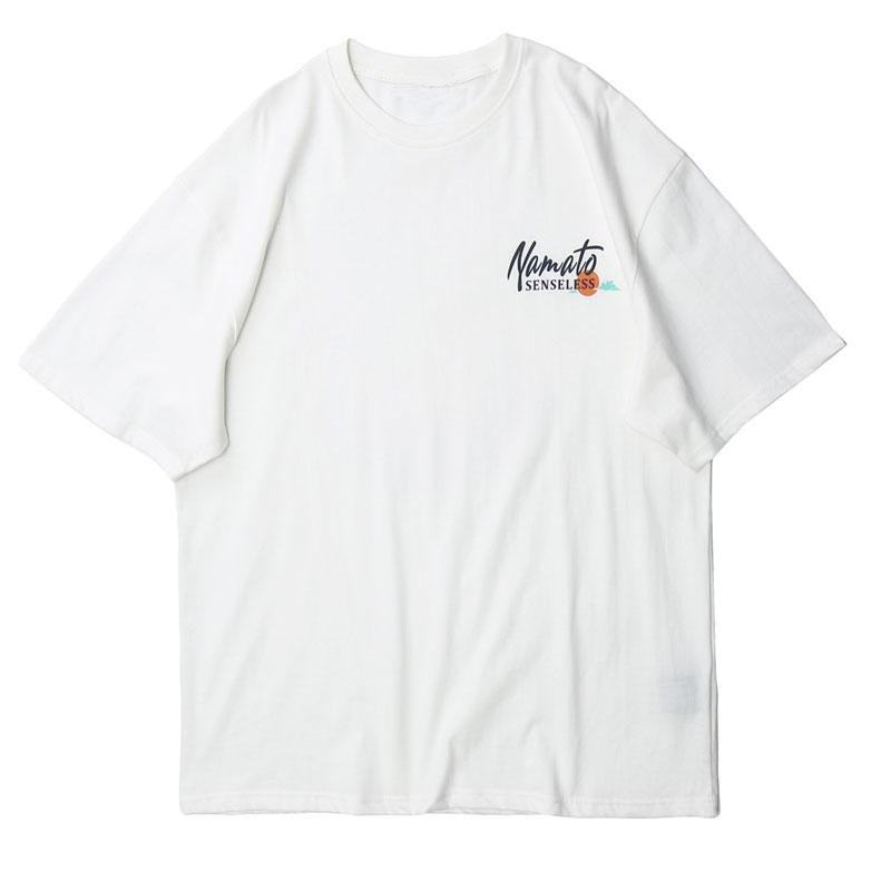 Mountain Wave Print T-Shirts