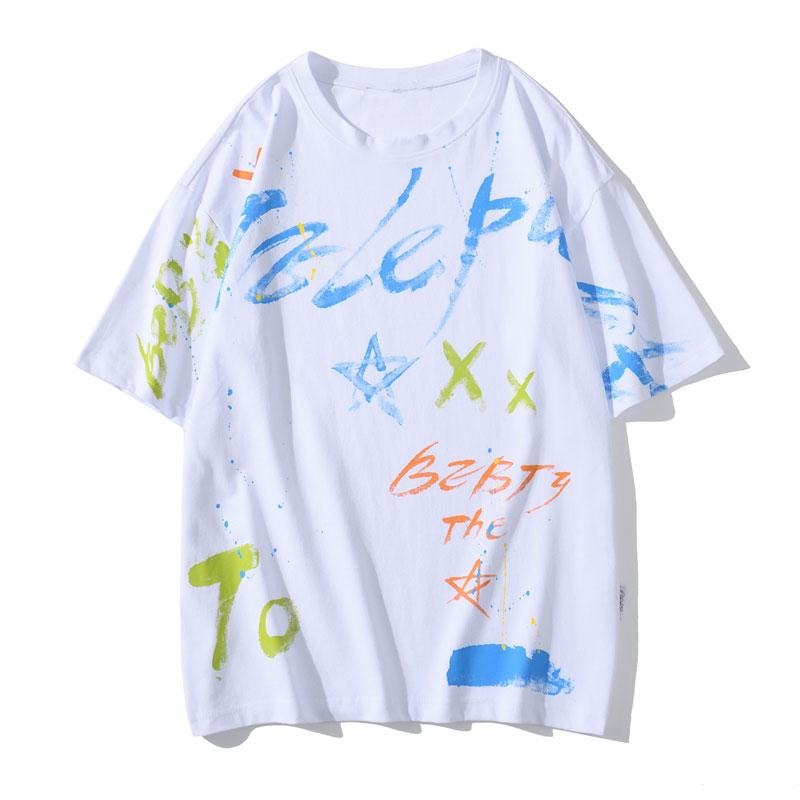 Graffiti Ink Print T-Shirts