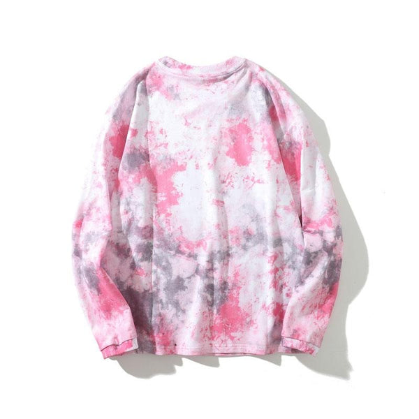 Hipster Casual Pink Pullover Streetwear