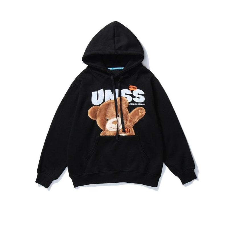 Hello Bear Casual Hoodies